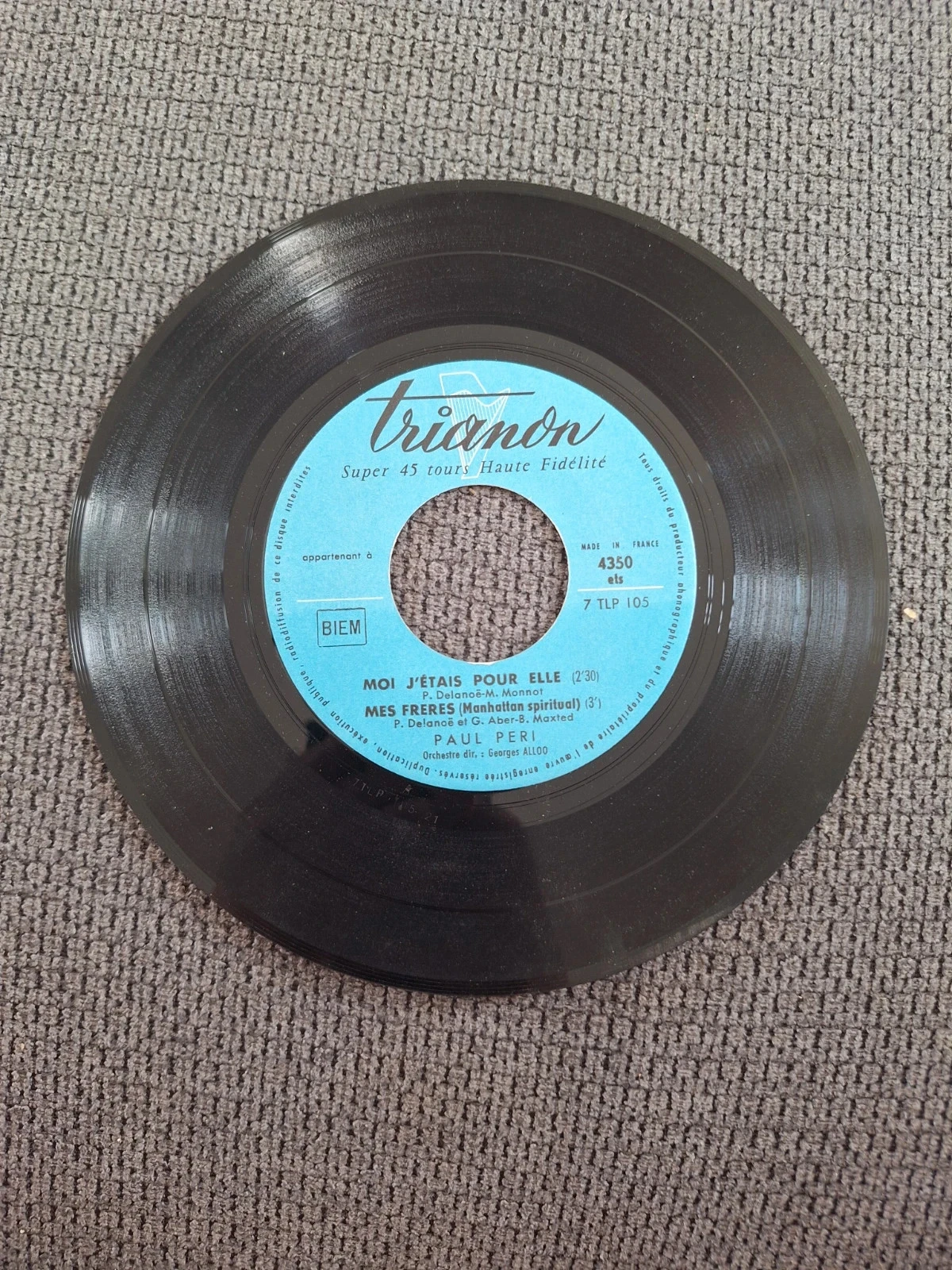 Trianon 4350 super 45 rpm record – photo 4